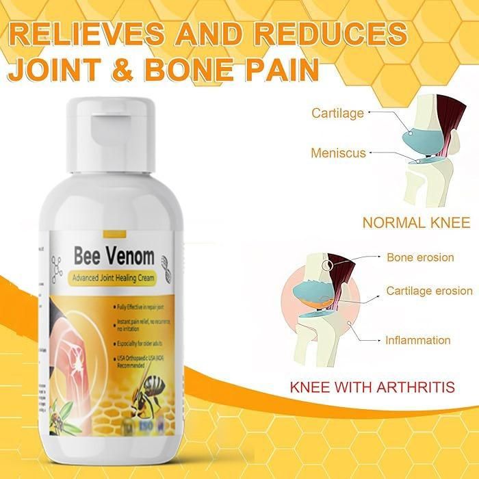 Bee Venom Advanced Joint Healing Cream 400 gm Pack of 2