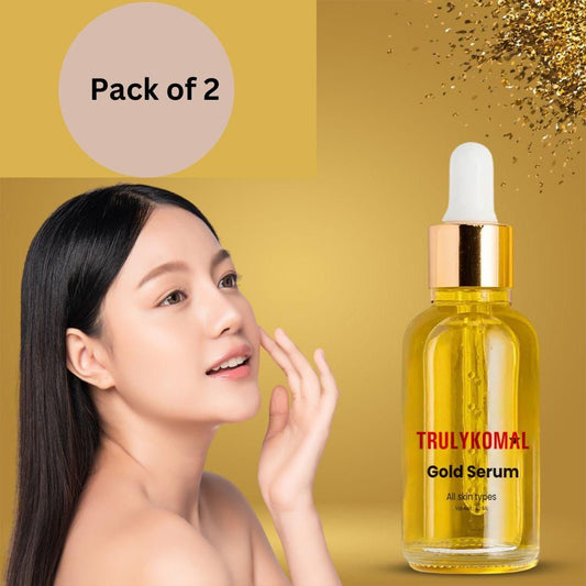 Trulykomal Gold Serum All Skin Type 50ML (Pack of 2)