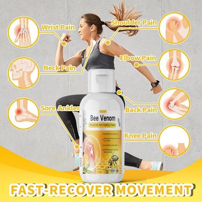 Bee Venom Advanced Joint Healing Cream 400 gm Pack of 2
